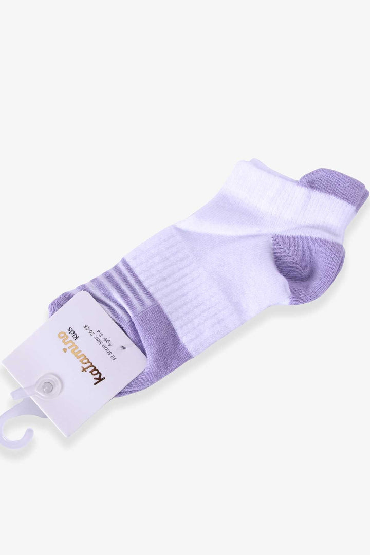 BRE Katamino Girl's Sporty Socks 1-234 Years, Lilac - Strongsville