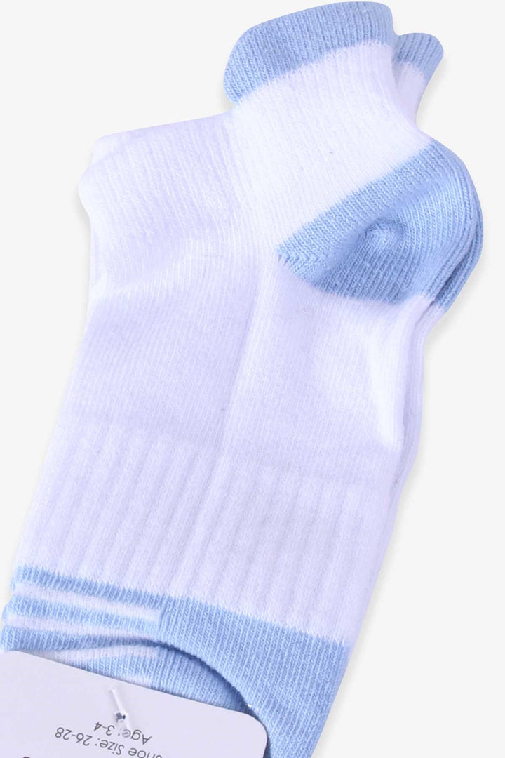 BRE Katamino Girl's Sporty Socks 1-234 Years, Light Blue - Antratsyt