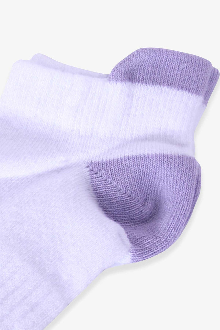 BRE Katamino Girl's Sporty Socks 1-234 Years, Lilac - Strongsville