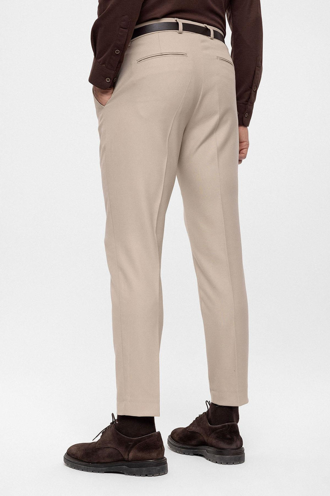 ANT Belted High Waist Men's Trousers - Chandler