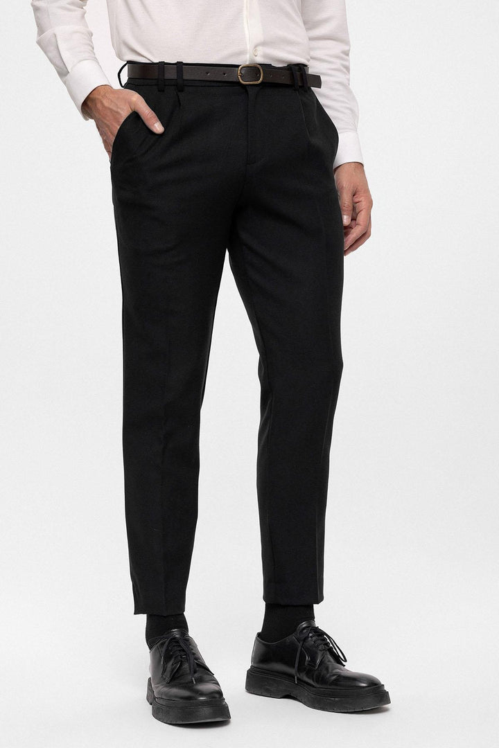 ANT Belted High Waist Men's Trousers - Fayetteville