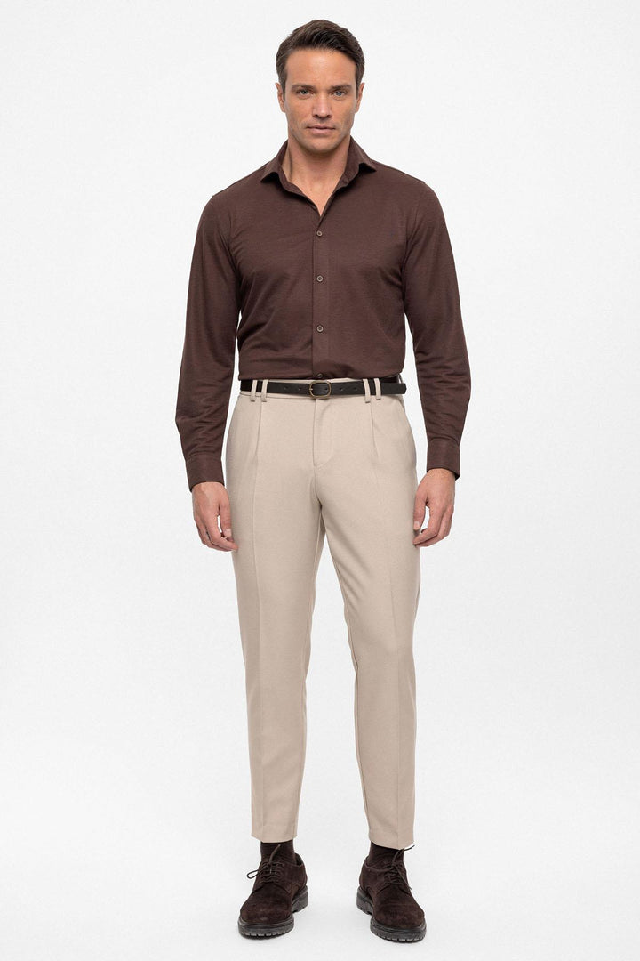 ANT Belted High Waist Men's Trousers - Chandler