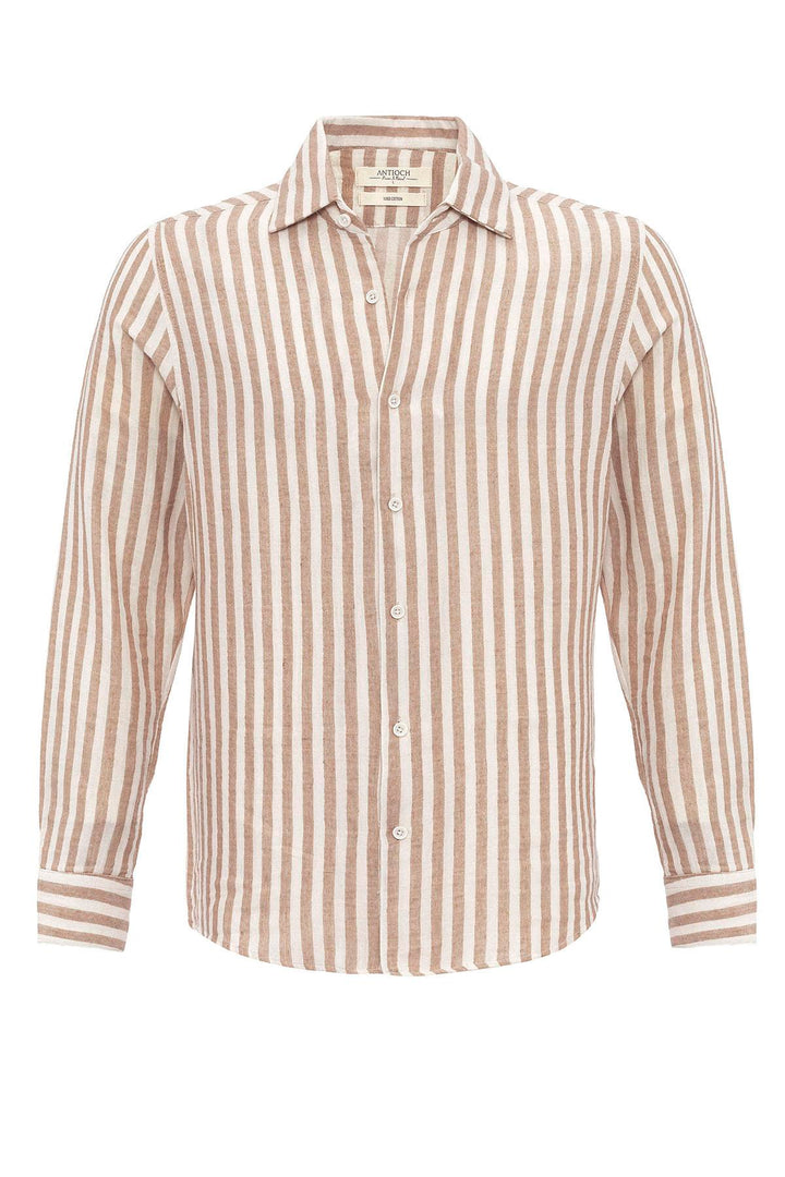 ANT Contrast Striped Men's Shirt - Aalst