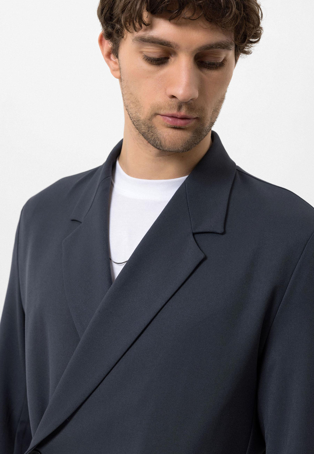 ANT Double Breasted Closure Hidden Pocket Men's Blazer Jacket - Dunstable