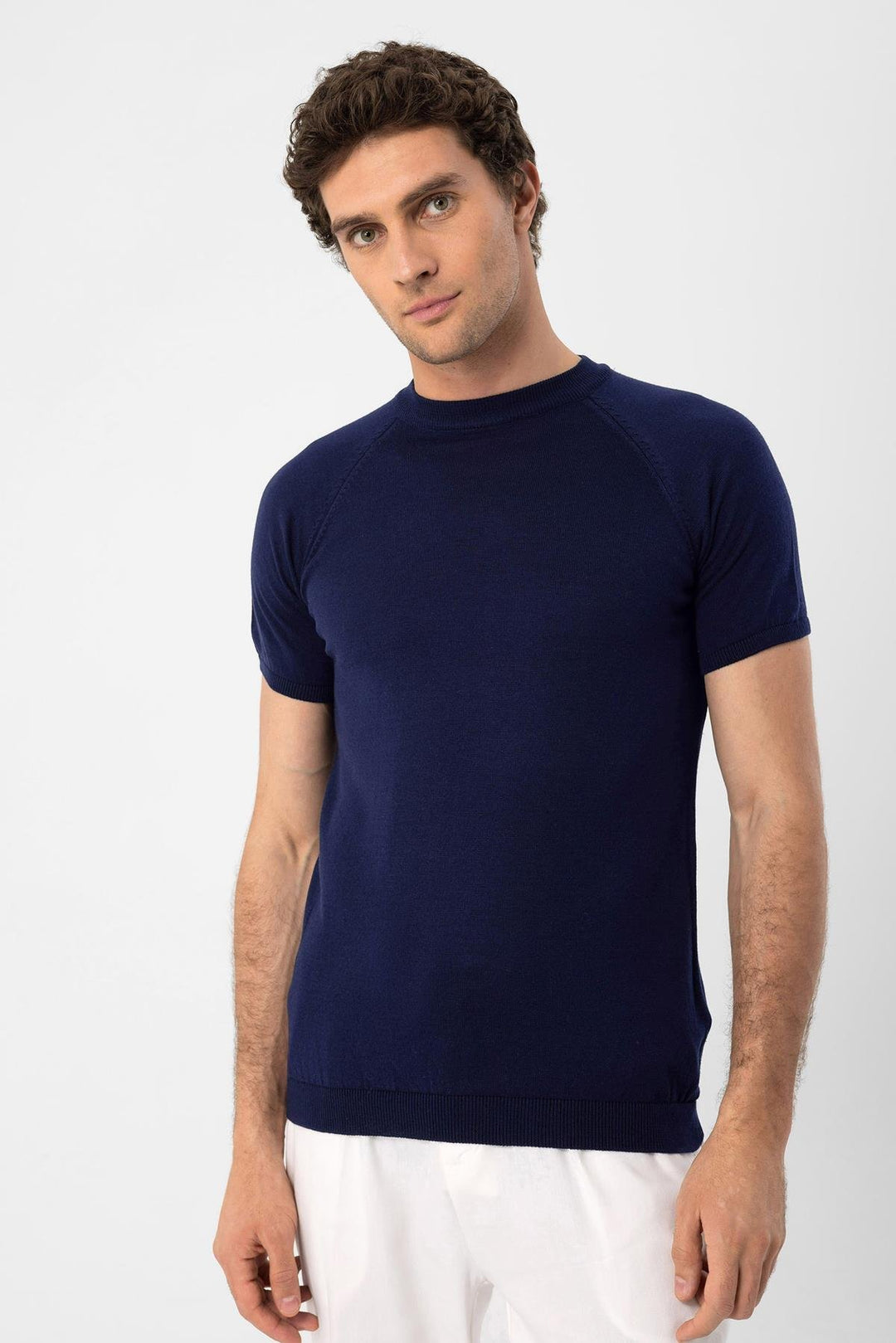 ANT Crew Neck Knitwear T-Shirt - Monterotondo