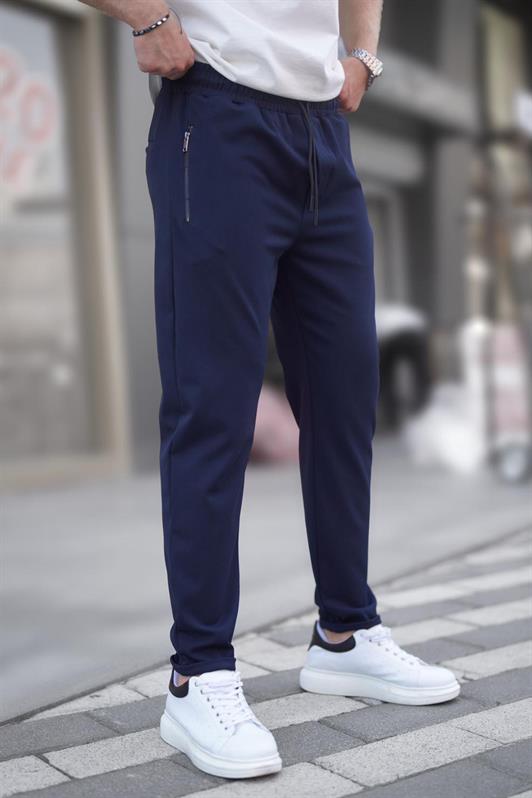 MDX Navy Blue Zipper Деталь мужская брюки 6520 - Джермантаун