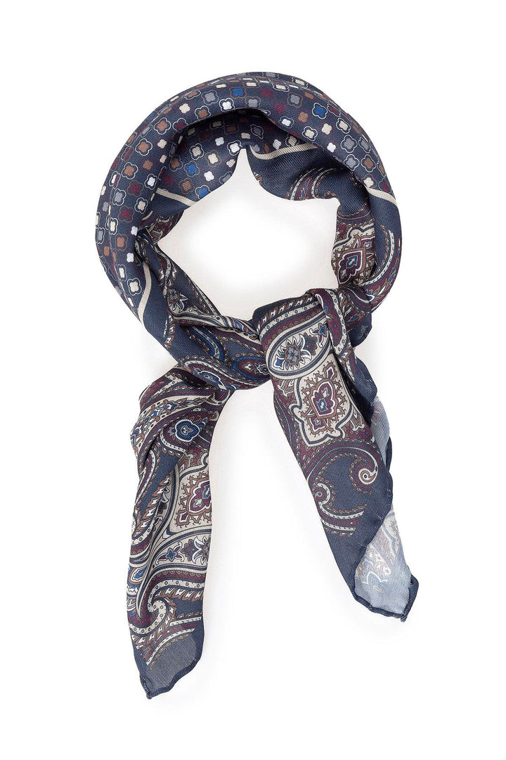 ANT Square Ethnic Patterned Scarf - Leamington