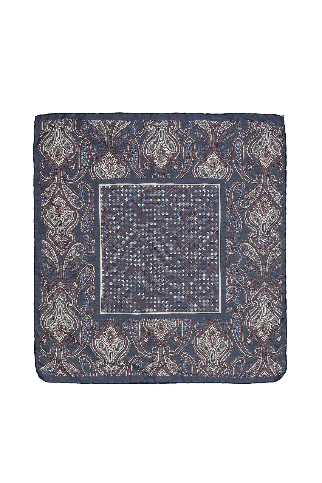 ANT Square Ethnic Patterned Scarf - Leamington