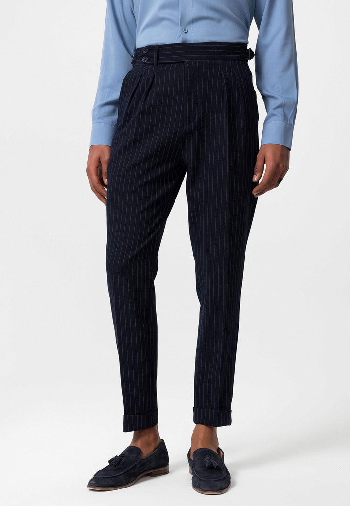 ANT High Waist Striped Men's Pants - Pikesville