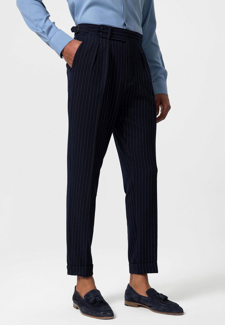 ANT High Waist Striped Men's Pants - Pikesville