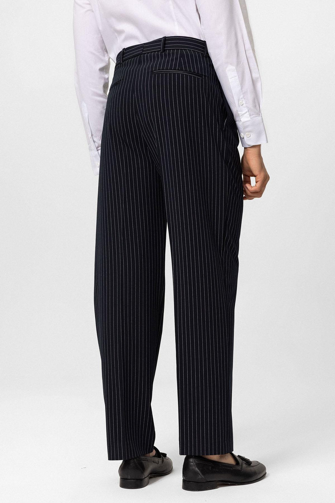 ANT High Waist Relax Fit Striped Men's Pants - Canberra