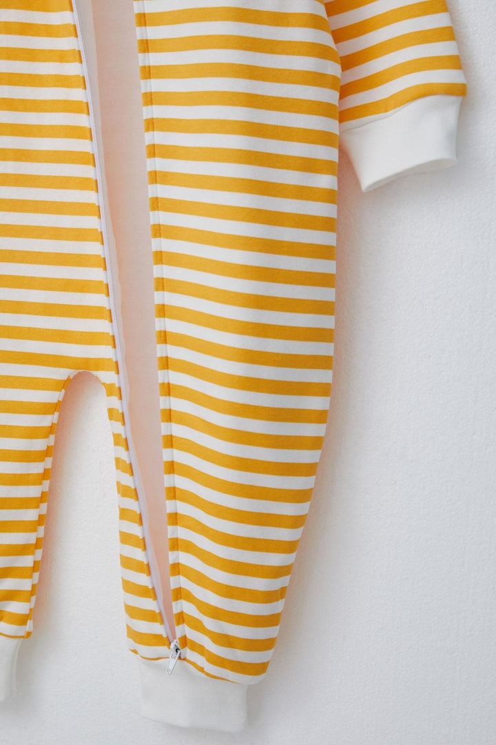 BRE Luggi Baby Boy's Striped Sleepsuit 1-6 Years, Yellow - Owensboro