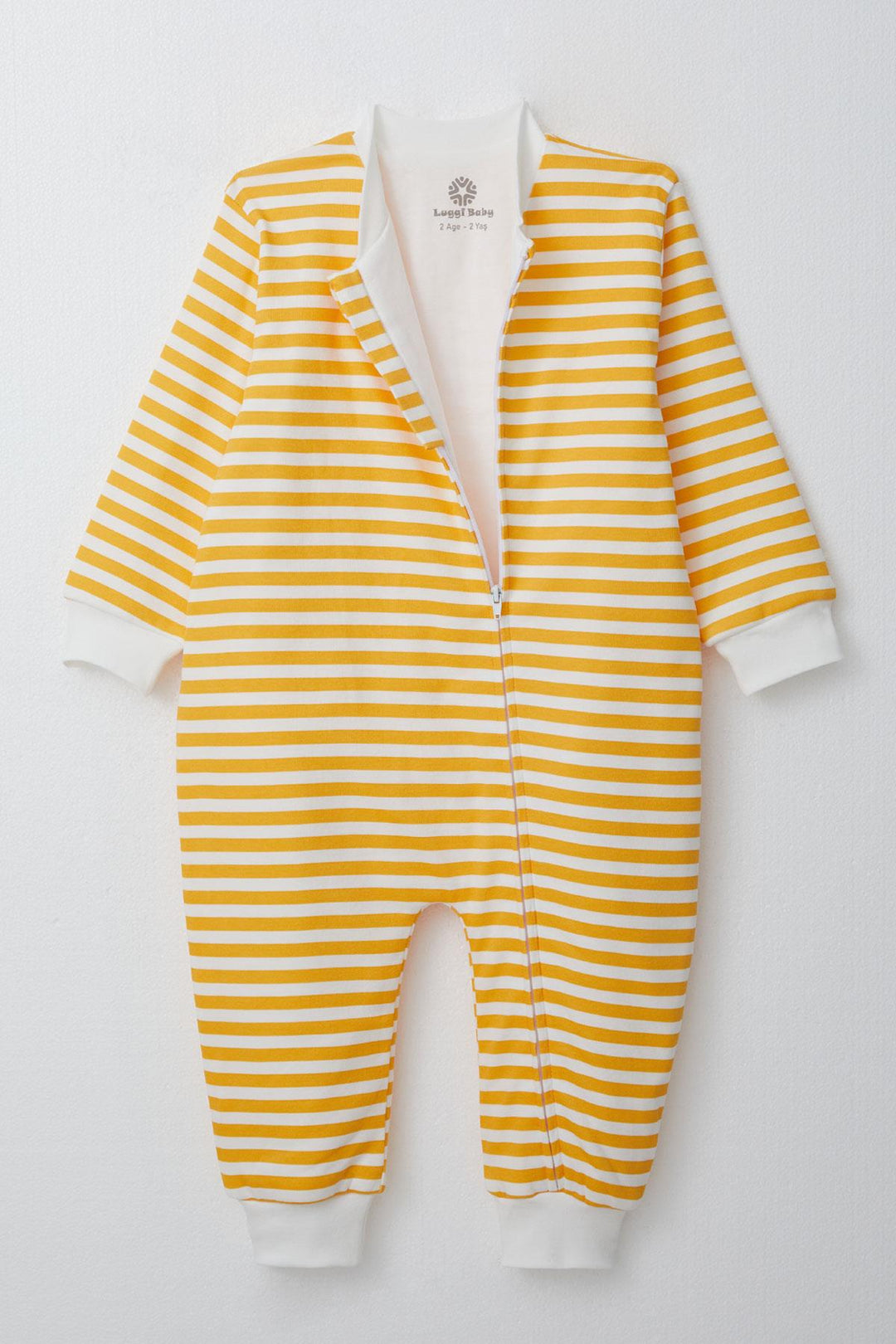 BRE Luggi Baby Boy's Striped Sleepsuit 1-6 Years, Yellow - Owensboro