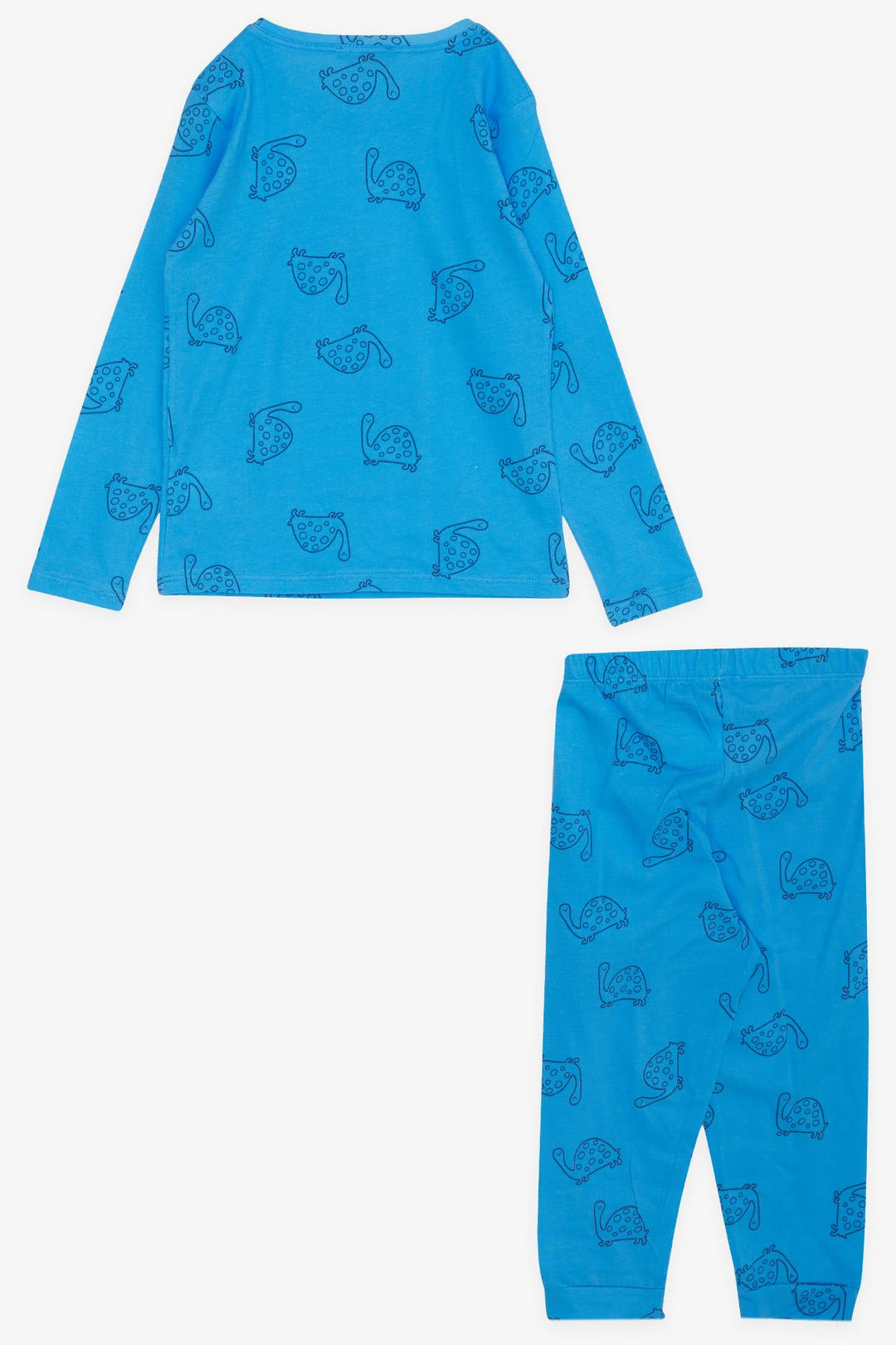 BRE Macaw Boy's Pajama Set Turtle Patterned 1.5-5 Years, Blue - Loughborough