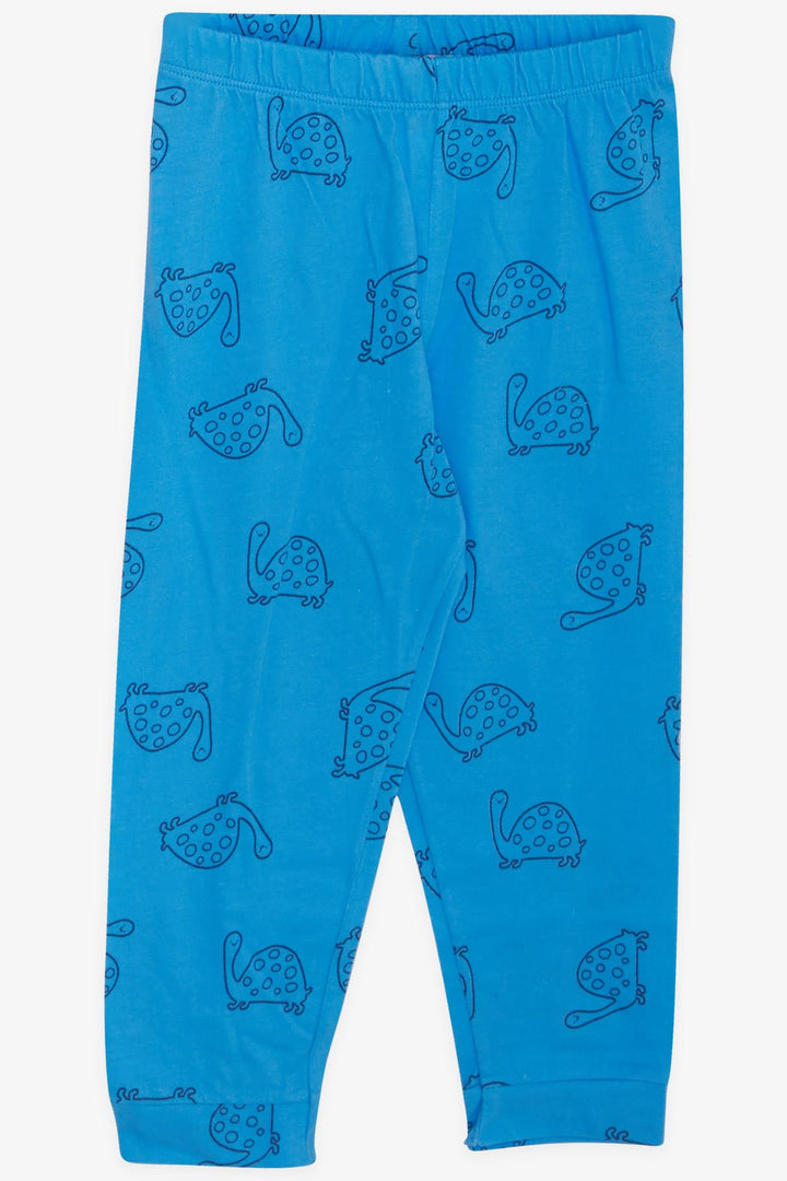 BRE Macaw Boy's Pajama Set Turtle Patterned 1.5-5 Years, Blue - Loughborough