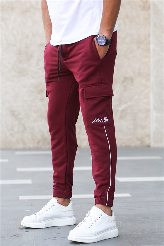 MDX Madmext Bordeaux Pocketed Men's Tracksuit 4828 - Pokrovsk