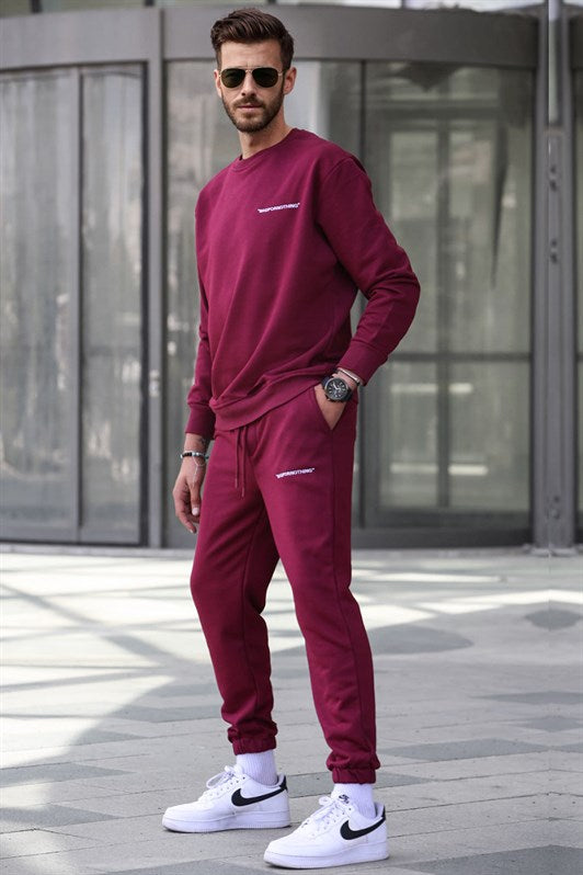 MDX Madmext Bordeaux Men's Tracksuit 5285 - Палермо