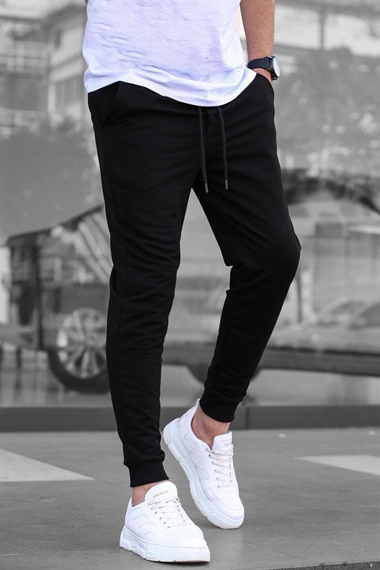 MDX Madmext Black Cuffed Men's Sweatpants 4821 - Irvington