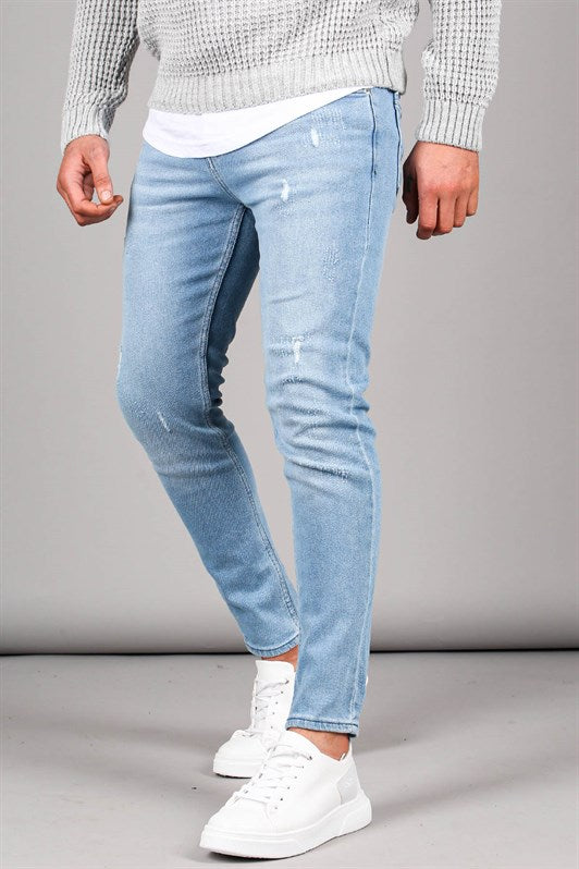 MDX Madmext Skinny Fit Ice Blue Men's Jeans 5712 - Zhlobin