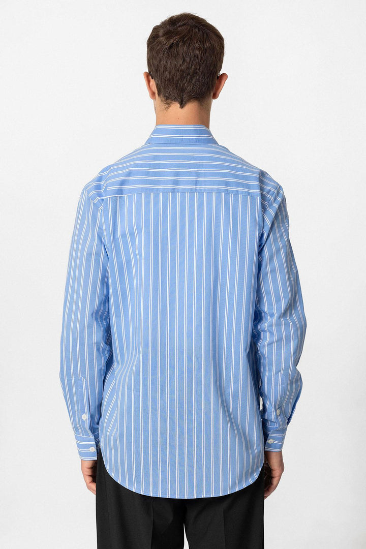 ANT Regular Fit Long Sleeve Striped Men's Shirt - Logan