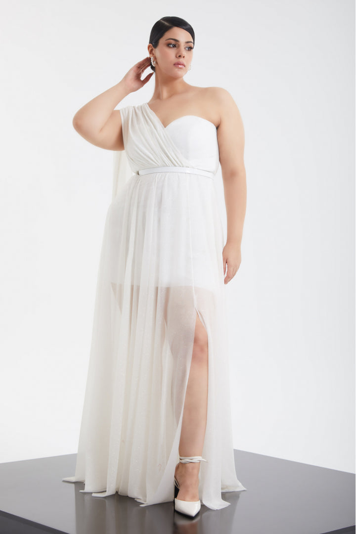 FRV White Plus Size TULL