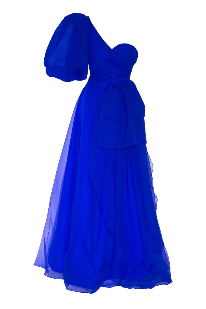 FRV Blue Tulle Single Eleve Maxi платье - Mataró