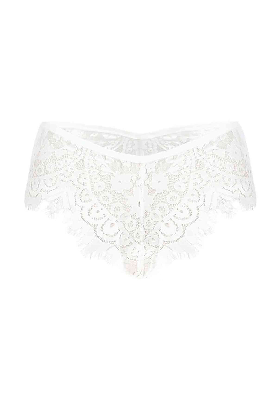 IGR Women Merry See Lace Special Design Panties White - DeSoto