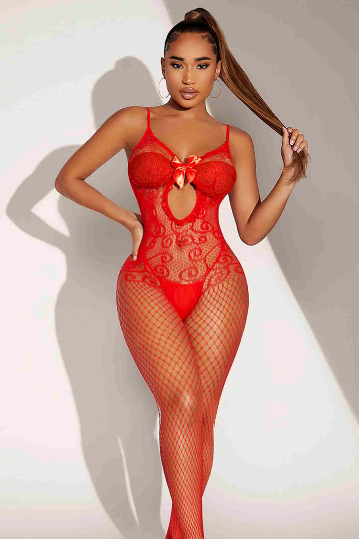 IGR Women Merry See File Special Zone Open Fantasy Bodystocking Red - Ludwigsburg