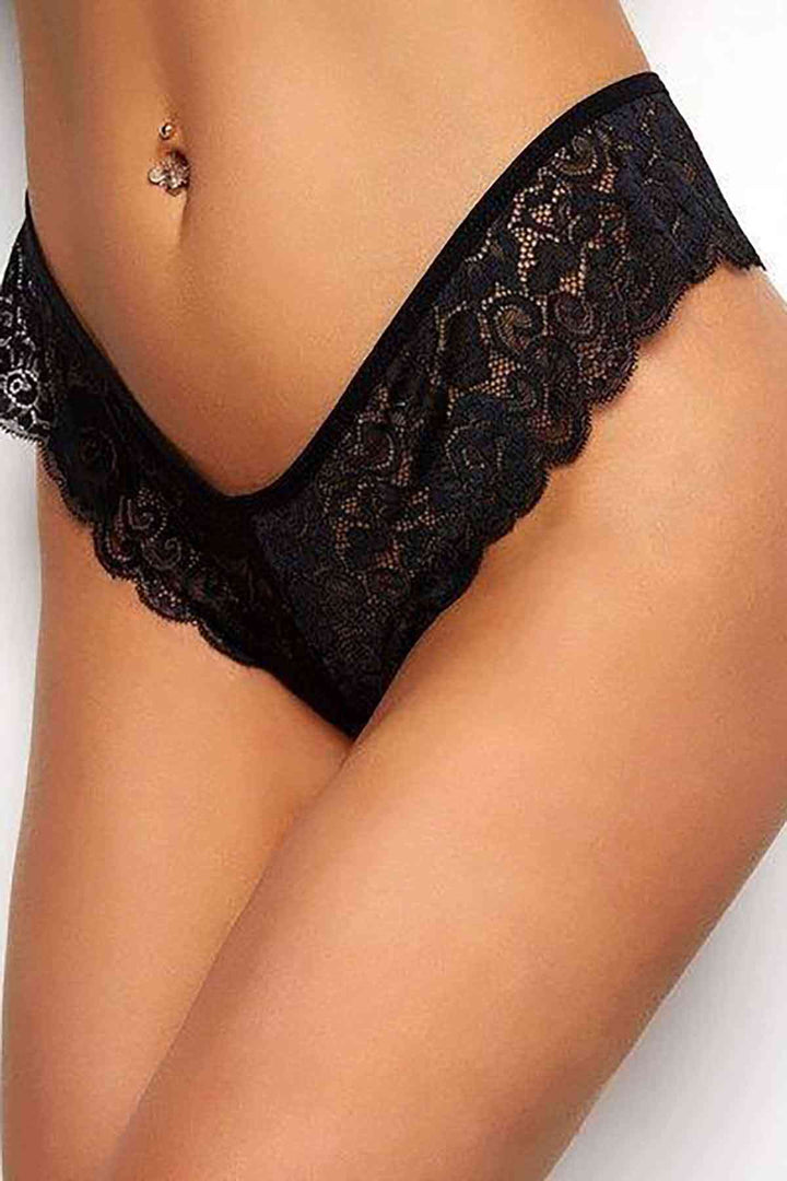 IGR Women Merry Sea Sexy Lace Panties Black - Mansfield