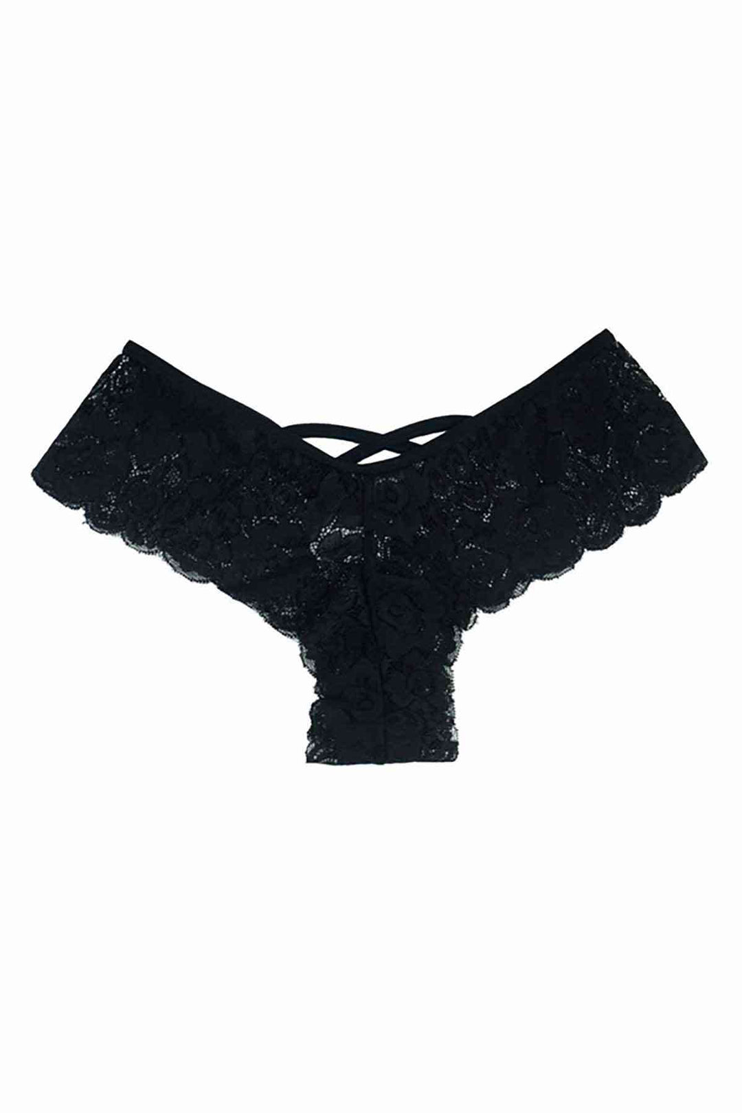 IGR Women Merry Sea Sexy Lace Panties Black - Mansfield