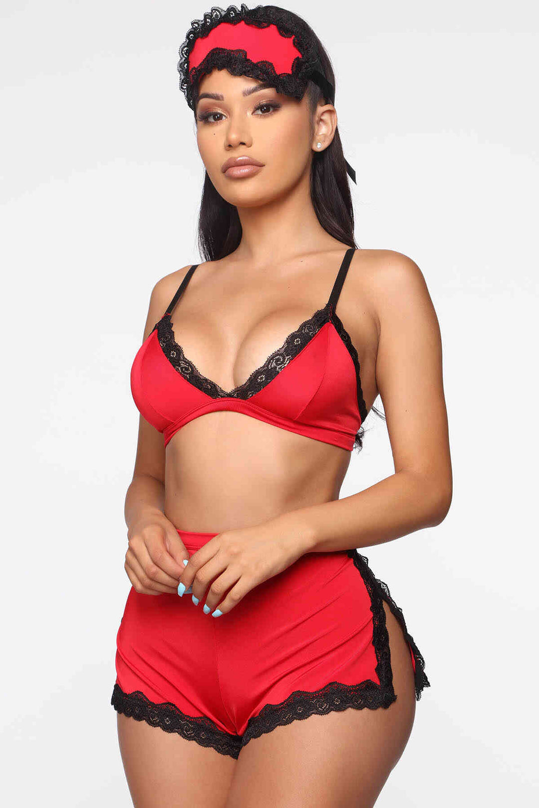 Женщины IGR Merry Sea Sexy Sexy Lingere Set Red - McAllen