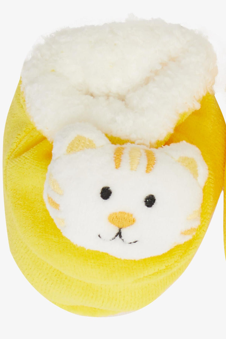 BRE Minidamla Baby Boy Slippers Velvet Cute Kitten Accessories Yellow - Minatitlán