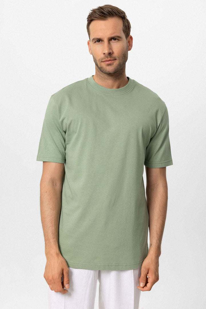 ANT Crew Neck Basic T-Shirt - Zihuatanejo