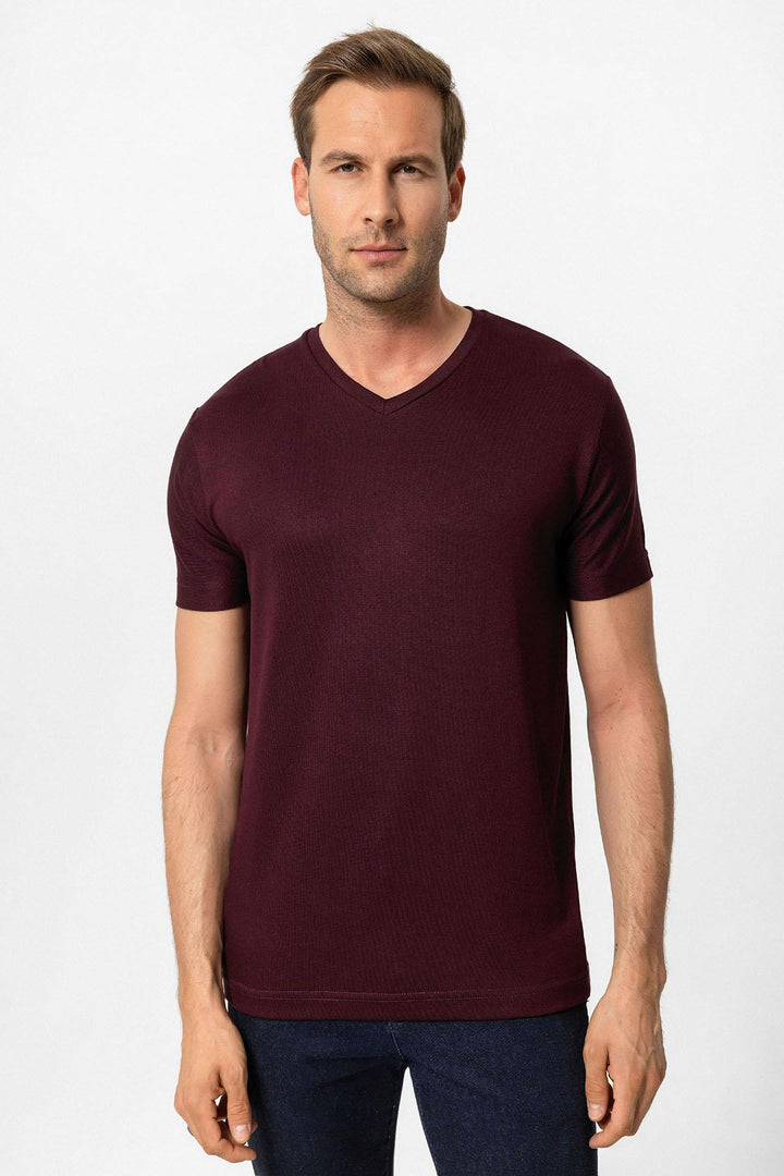 ANT Basic V-Neck Men's T-Shirt - Bridgeport