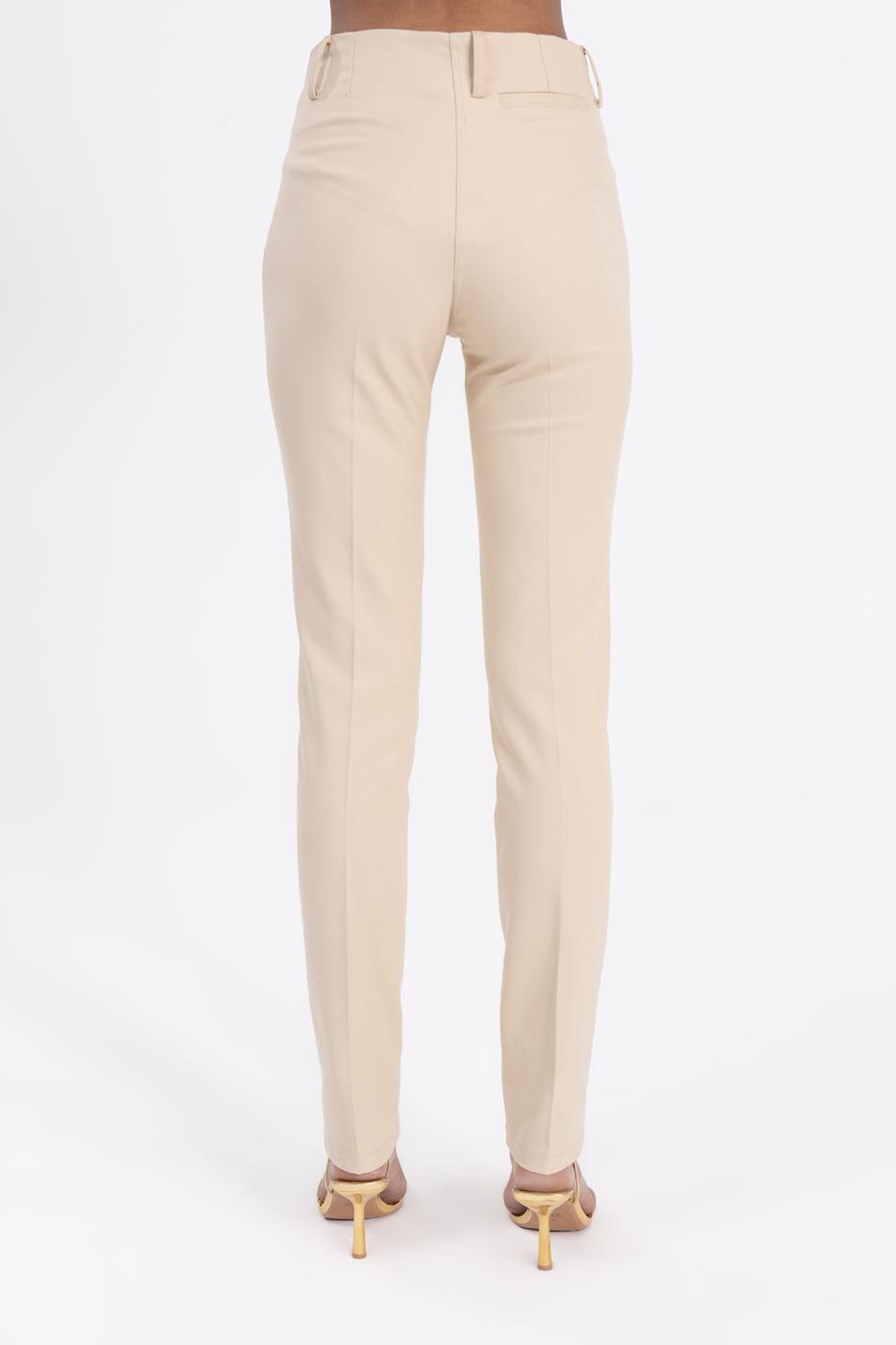 BSL Women Mid rise ribbed pants - Newton