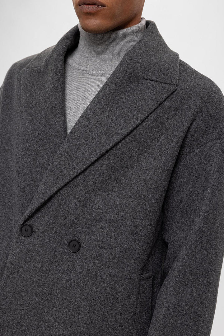 ANT Oversize Double Breasted Men's Coat - Kempen