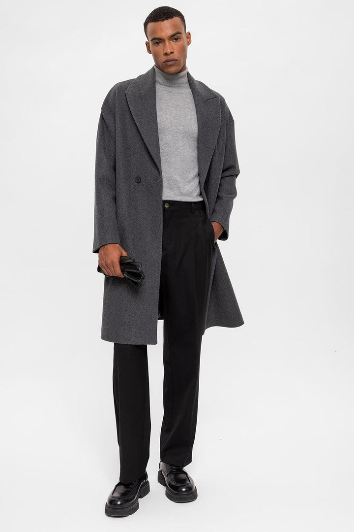 ANT Oversize Double Breasted Men's Coat - Kempen