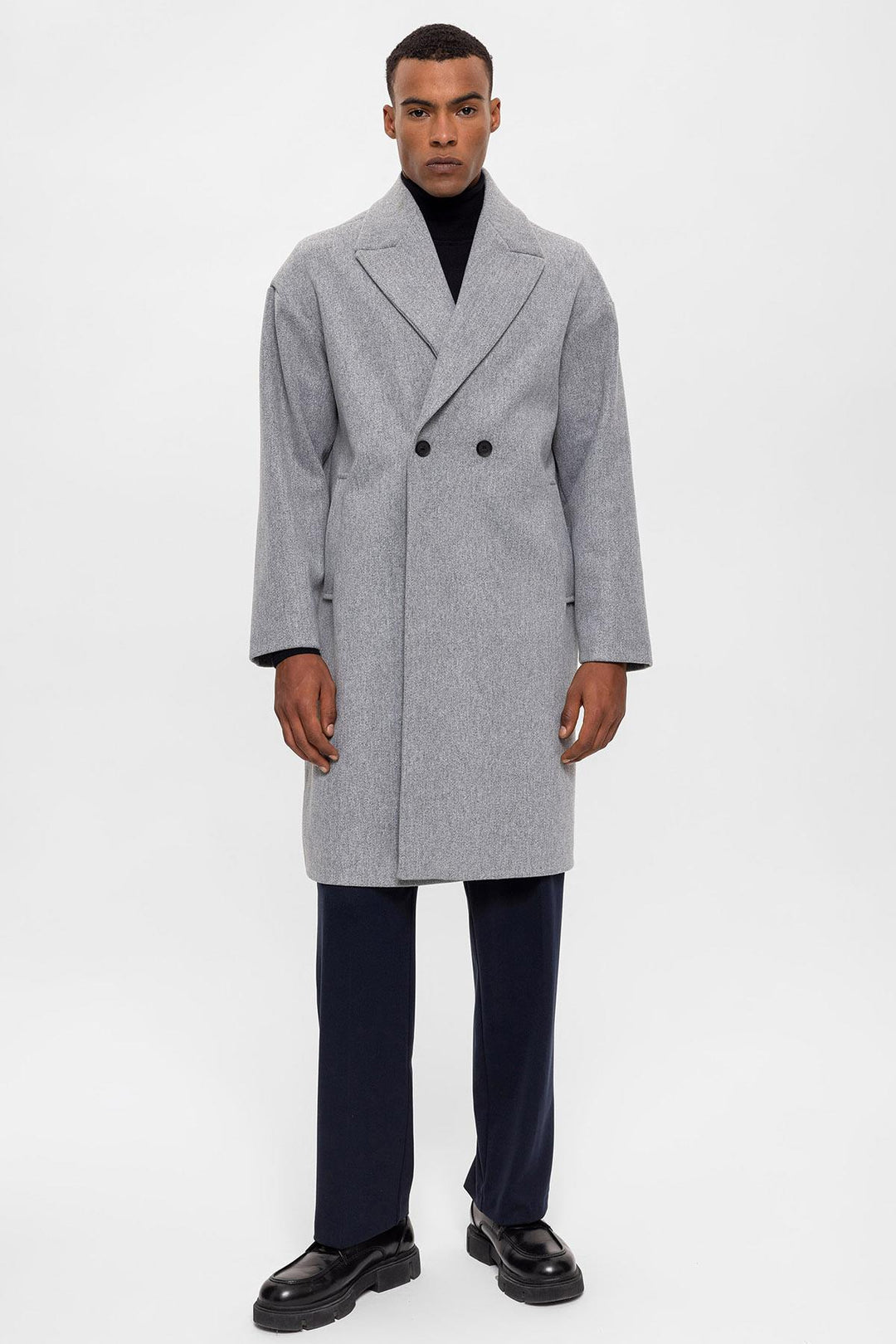 ANT Oversize Double Breasted Men's Coat - Fairfield