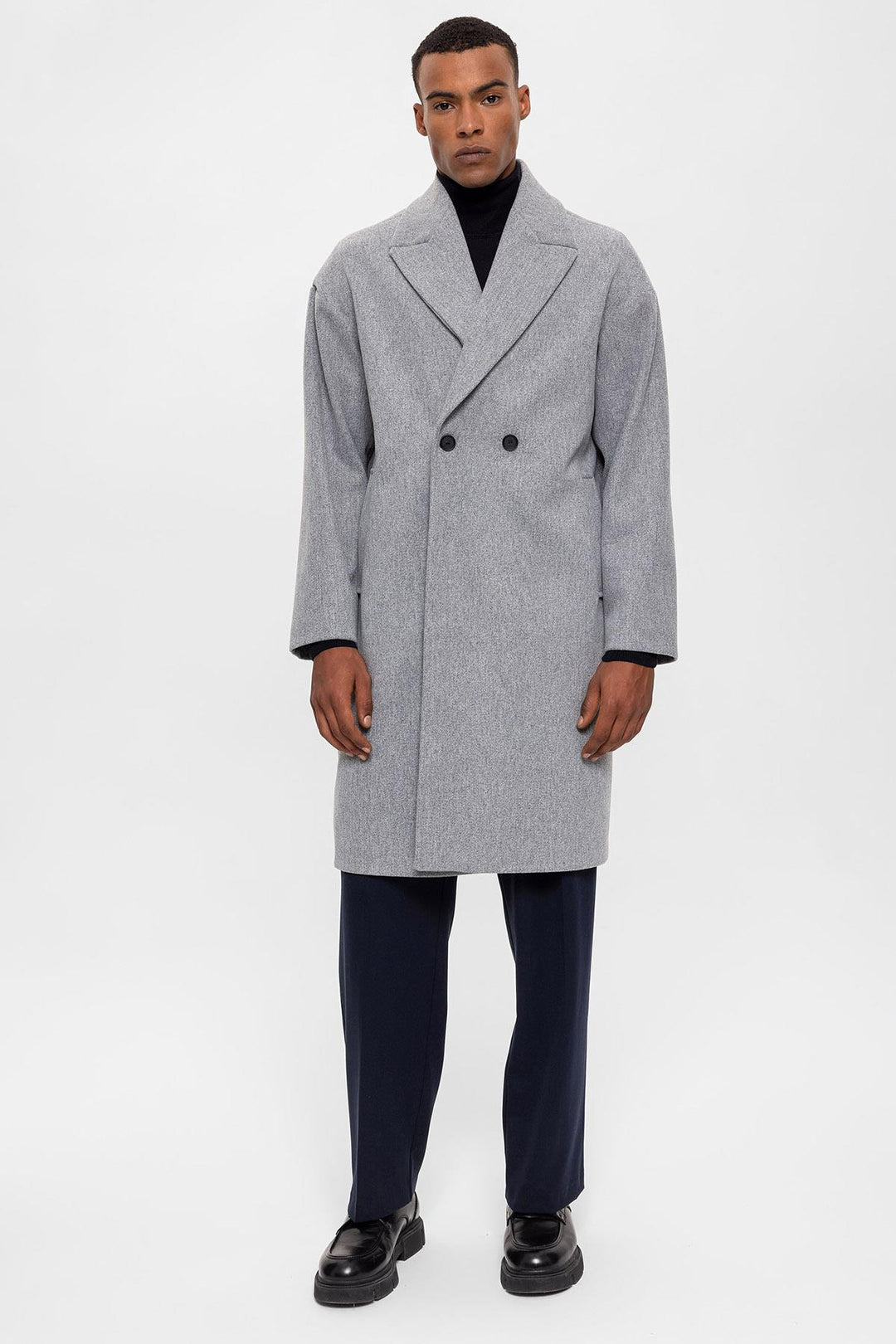 ANT Oversize Double Breasted Men's Coat - Fairfield