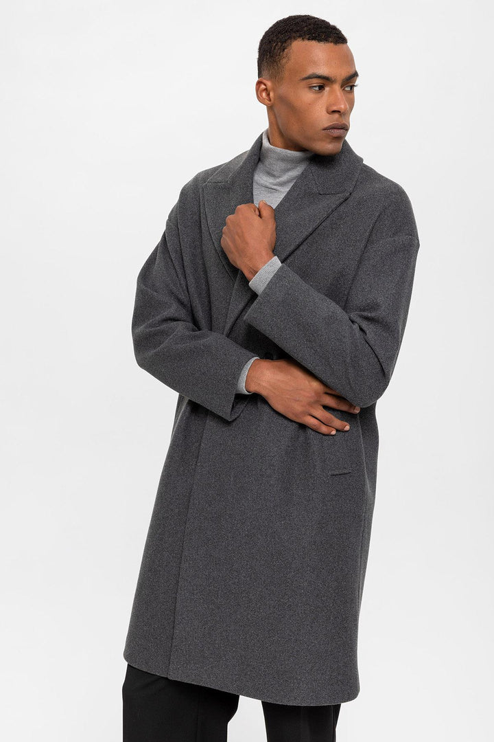 ANT Oversize Double Breasted Men's Coat - Kempen