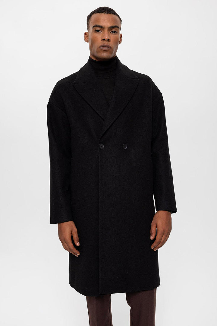 ANT Oversize Double Breasted Men's Coat - Mountain View