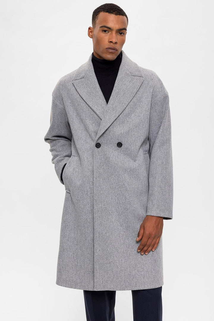 ANT Oversize Double Breasted Men's Coat - Fairfield