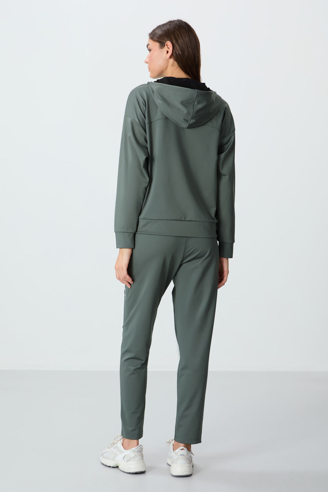 TMY Çağla Hooded Hidden Pocket Detailed Standard Mold Women's Tracksuit - 95306 - San Luis Río Colorado