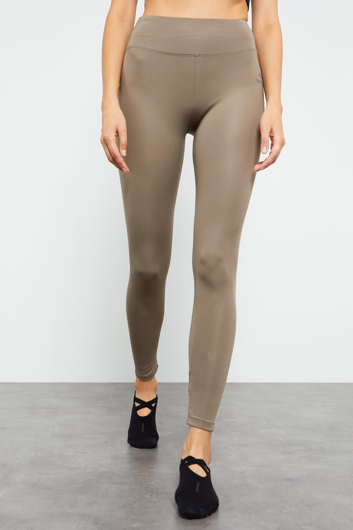 TMY Camel High Waist Stretch Slim Fit Skinny Leg Women's Leggings - 94545 - Ratingen