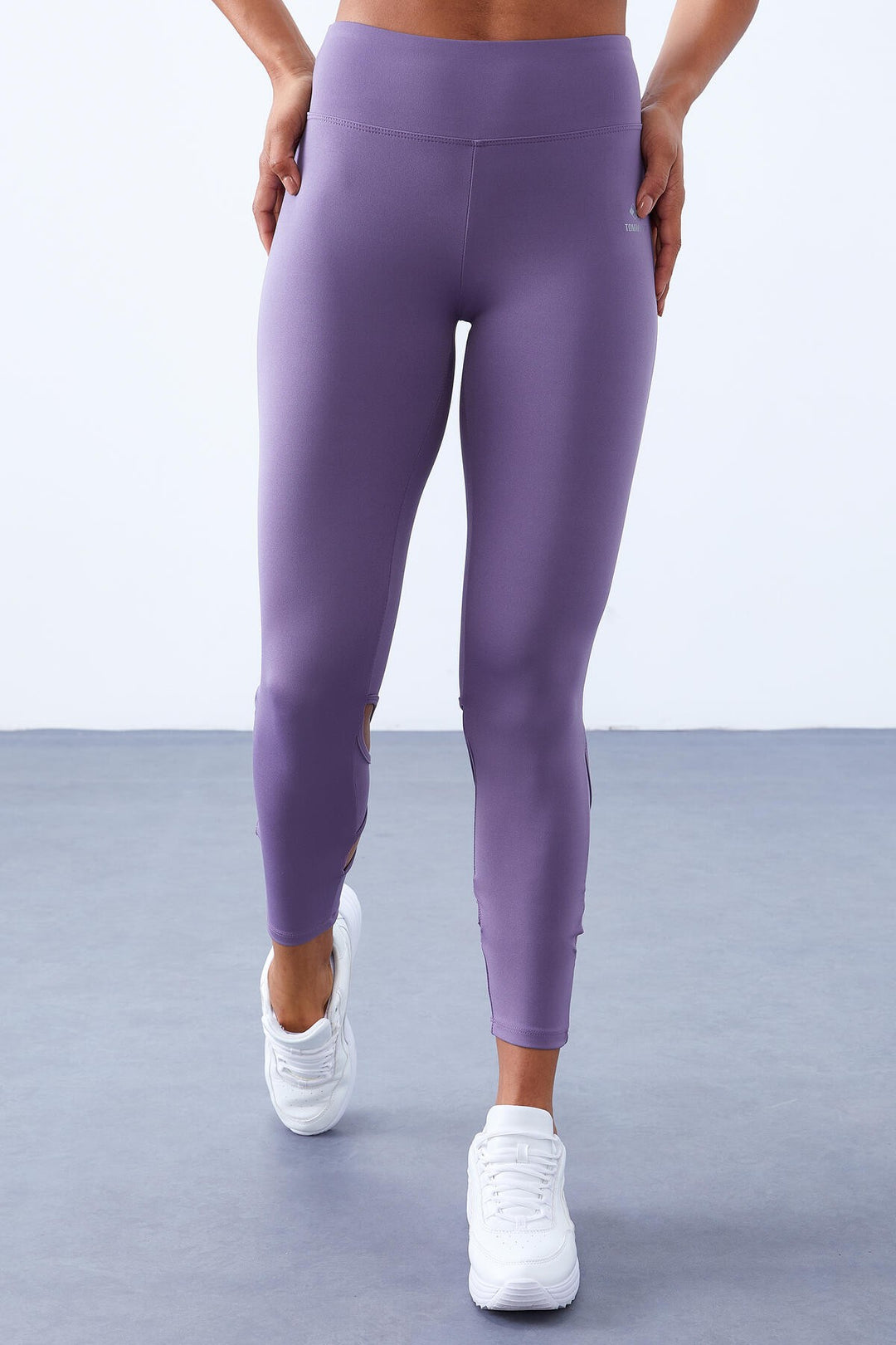 TMY Eflatun Back Ankle Window High Waist Slim Fit Women's Leggings - 94611 - Bradford West Gwillimbury