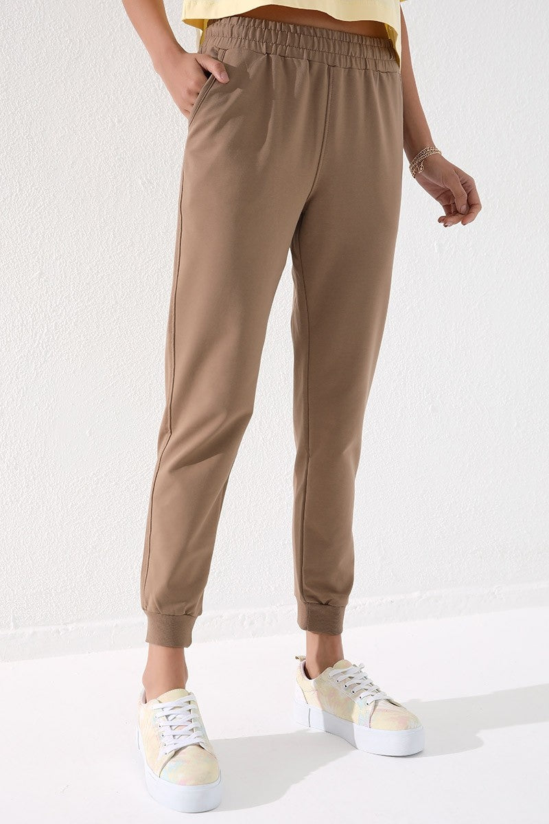 TMY High Waist Jogger Comfort Fit Cuffed Women's Sweatpants - 94561 - Peterborough