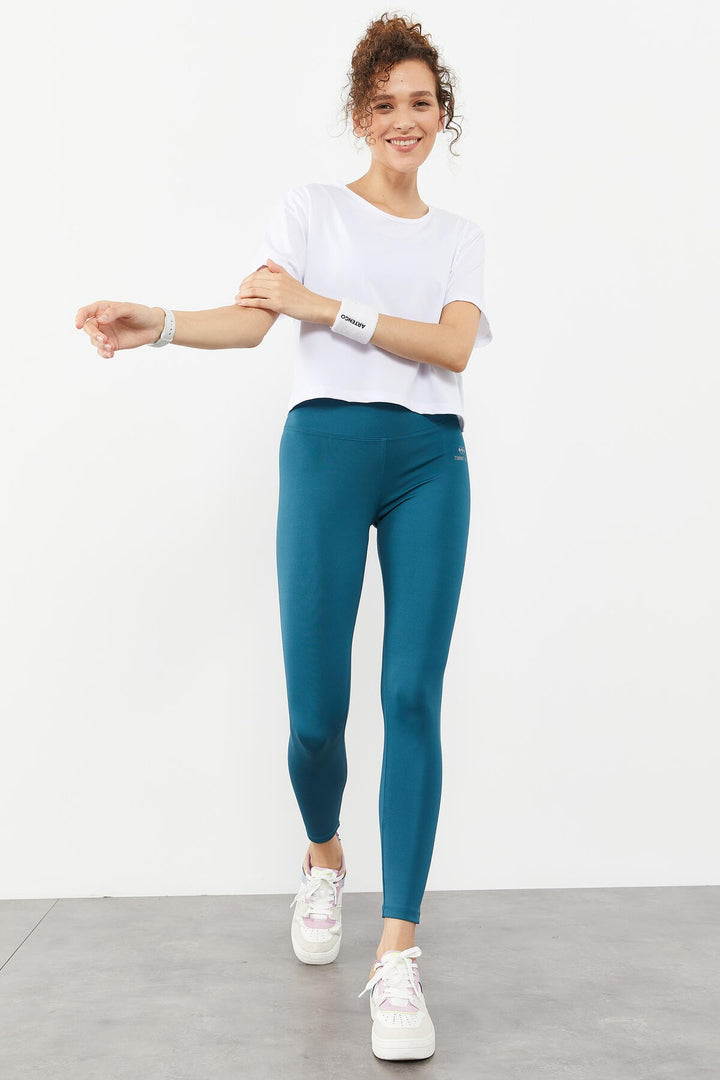 TMY Emerald High Waist Stretch Slim Fit Skinny Leg Women's Leggings - 94545 - Bridgeport