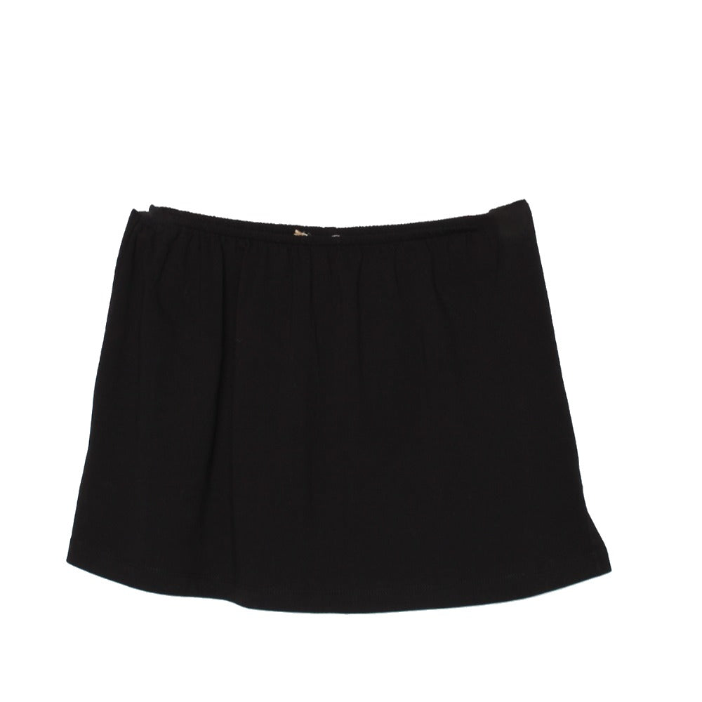 TLD Women Allday Black Cotton Jersey Short Slip Skirt - Glens Falls