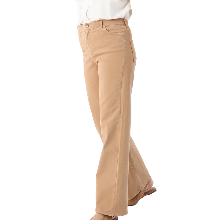 Tld Women Allday Milk Coffee Piece Comfort Comfort Lycra Pants - Чтение