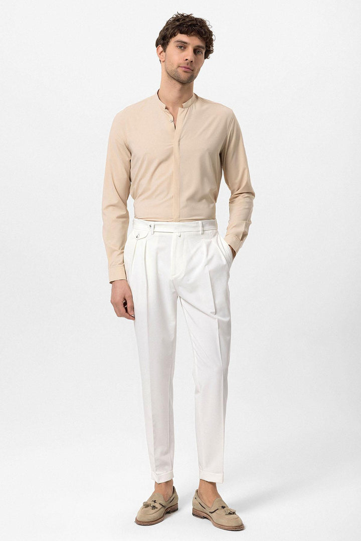 ANT Pleated High Waist Men's Trousers - Herriman